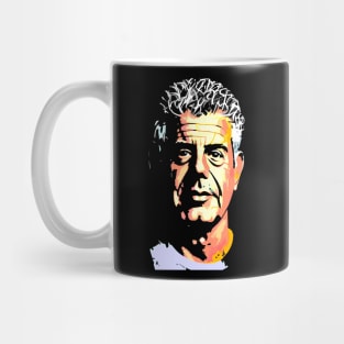 Anthony Bourdain Portrait Mug